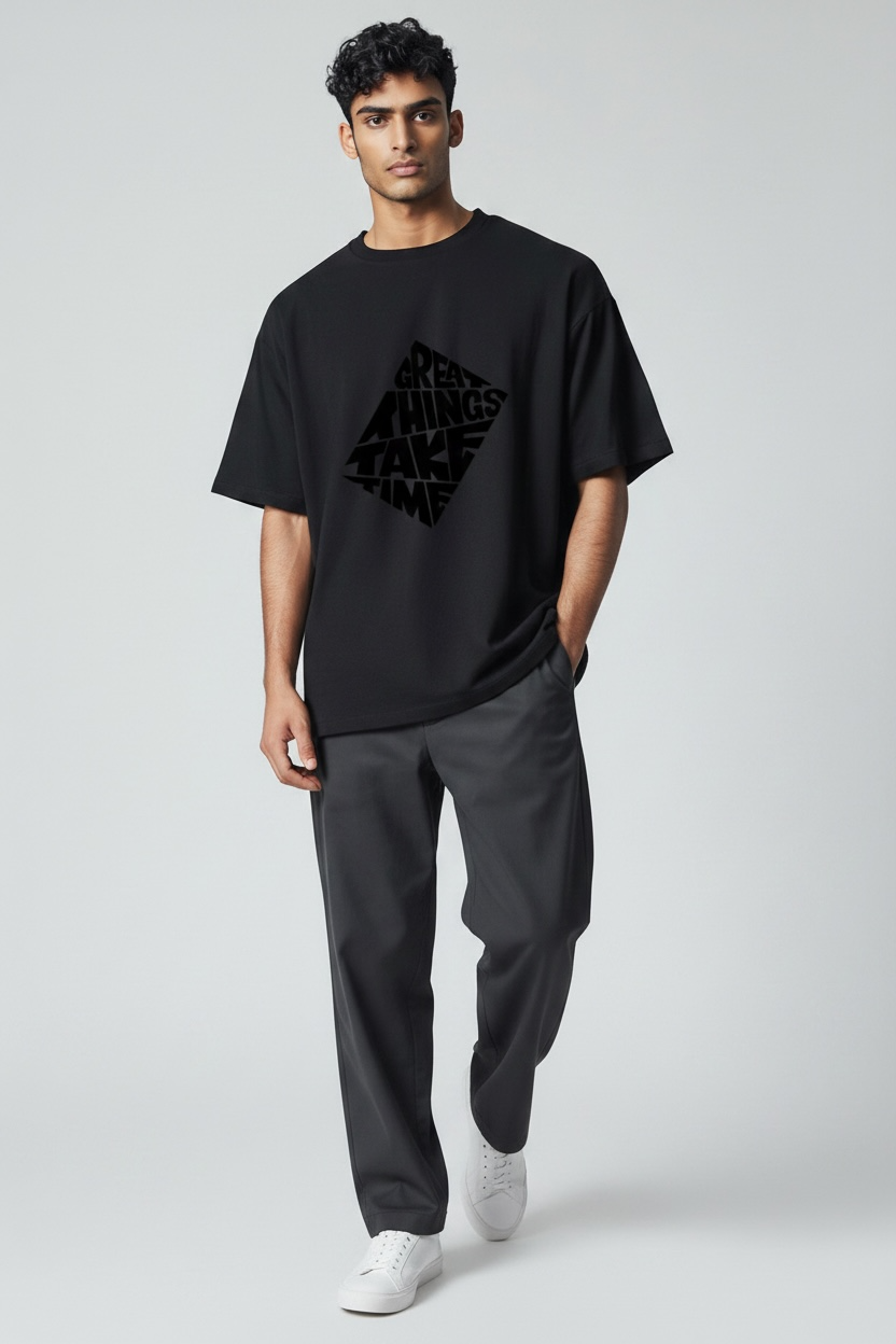 Unisex Terry Oversized Tee