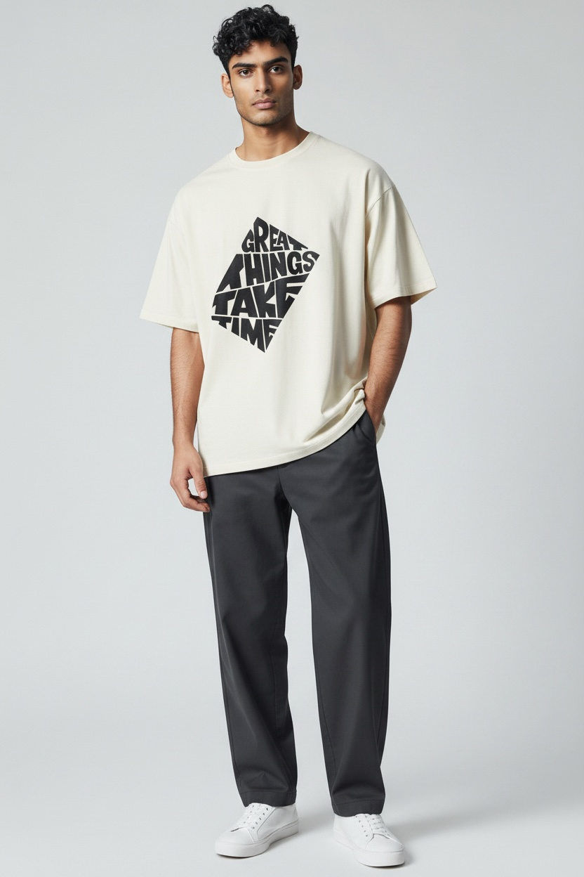 Unisex Terry Oversized Tee