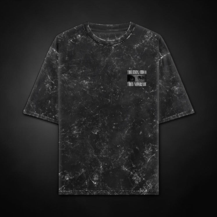 Unisex Acid Washed Oversized Tee