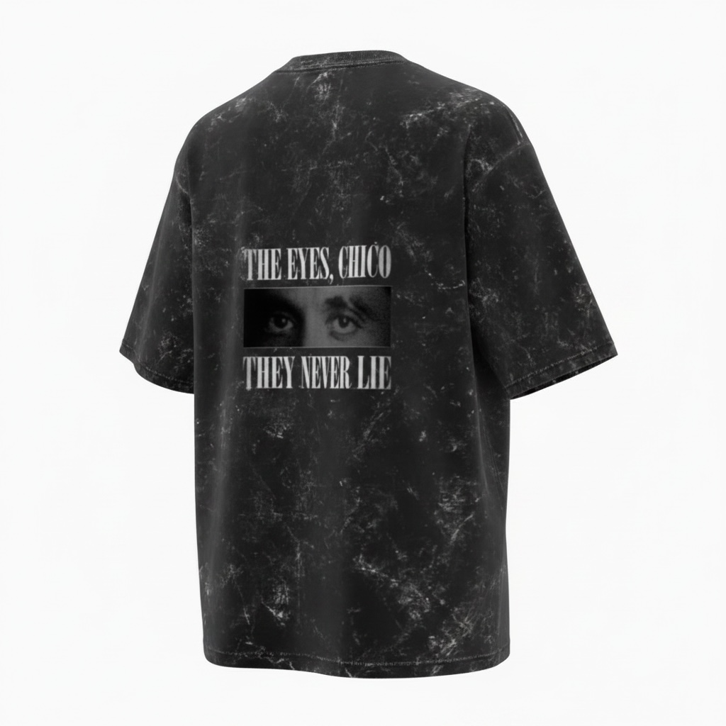 Unisex Acid Washed Oversized Tee